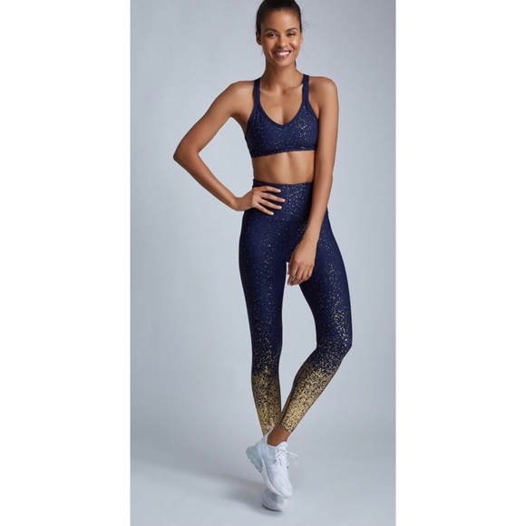 Beyond Yoga Pants - Beyond Yoga Alloy Ombre High Waisted Midi Leggings